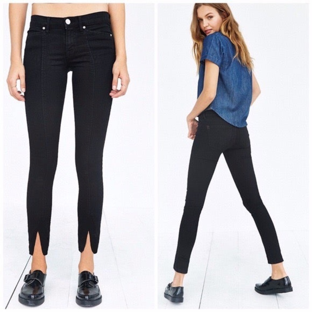 BDG Jett Mid Rise Split Hem